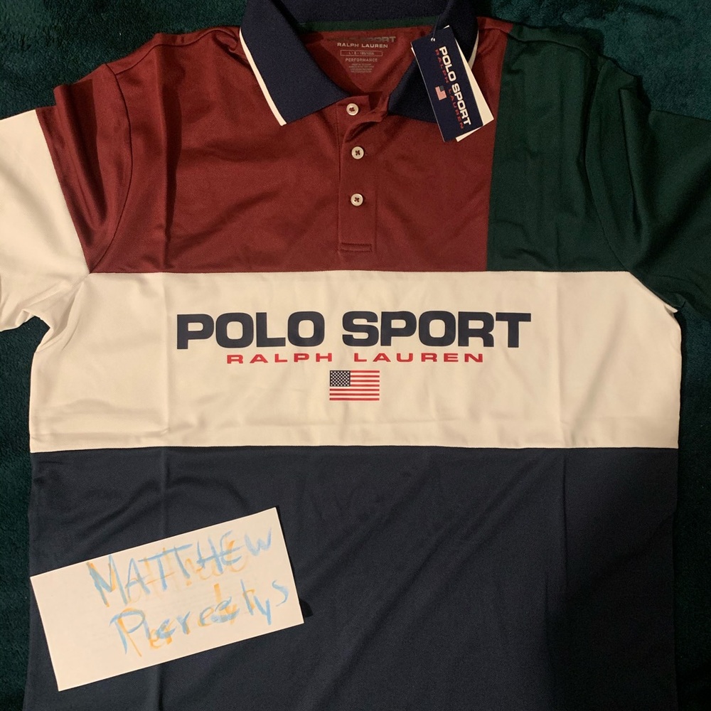 Polo Ralph Lauren Logo Print Polo Shirt